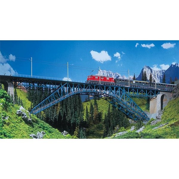 Modélisme HO : Pont de la Bietschtal à 2 voies - Faller-120535