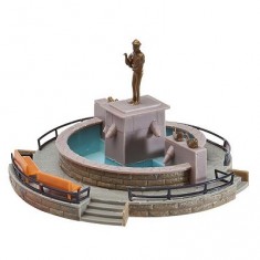 HO-Modell: Dekorativer Brunnen