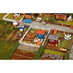 Set jardin ouvrier 2  N Faller N