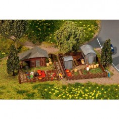 Set jardin ouvrier 3  N Faller N