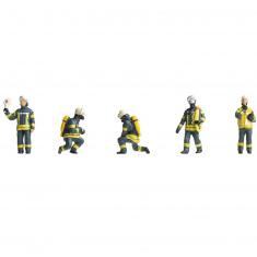 HO Modellbaufiguren : Feuerwehrleute Epoche VI Set I
