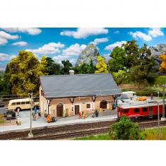 HO-Bahnmodellbau: Bahnhof Ardez