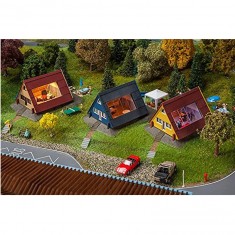 HO model making: Holiday home set