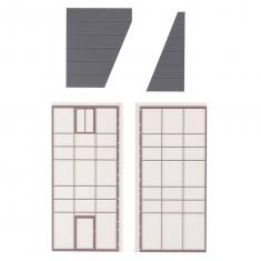 Modell HO: Glas-Eckschrank, Goldbeck