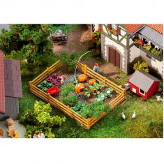 HO model: vegetable garden