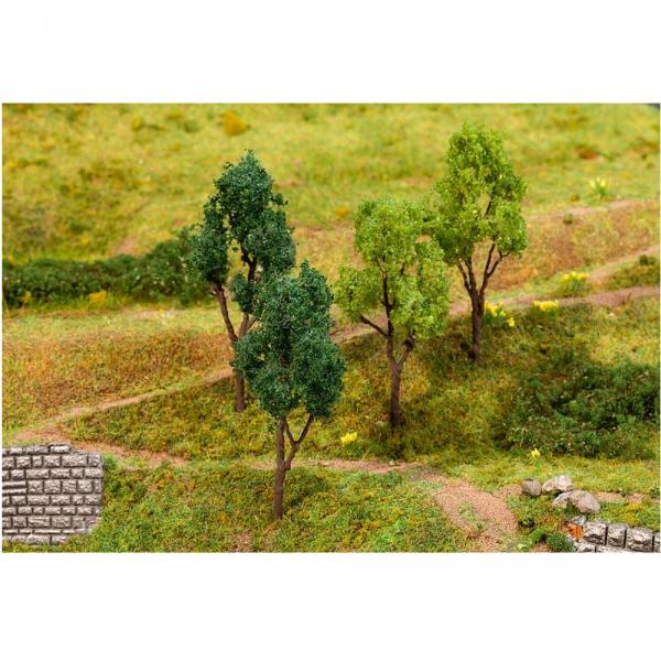 HO model: Assortment of 4 trees - Faller-F181379