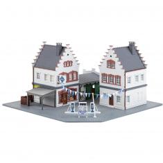 HO Model Railway: Hesselbach Service Station