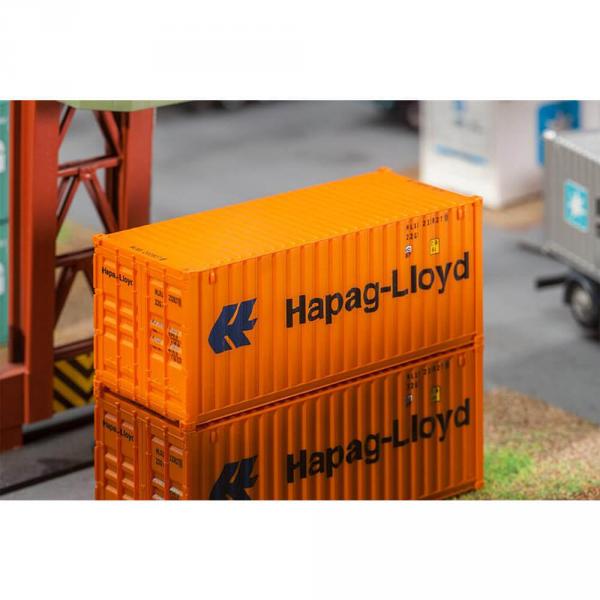Modélisme HO :  Container HAPAG-LLOYD 20' - Faller-F180826