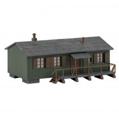 HO Model Railroad: Military Barracks