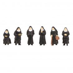 HO Modellbaufiguren: Nonnen