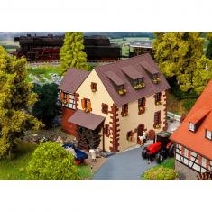 HO-Modell: Befestigte Schlossmühle