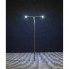 HO-Modell: LED-Straßenbeleuchtung, zweiarmige Verlängerungslampe