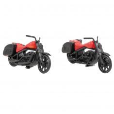 HO-Modell: 2 Motorräder