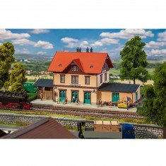 HO model railroad: Ochsenhausen station