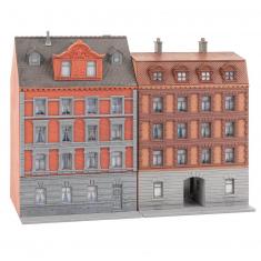 Modellbau N: 2 Häuser in der Altstadt