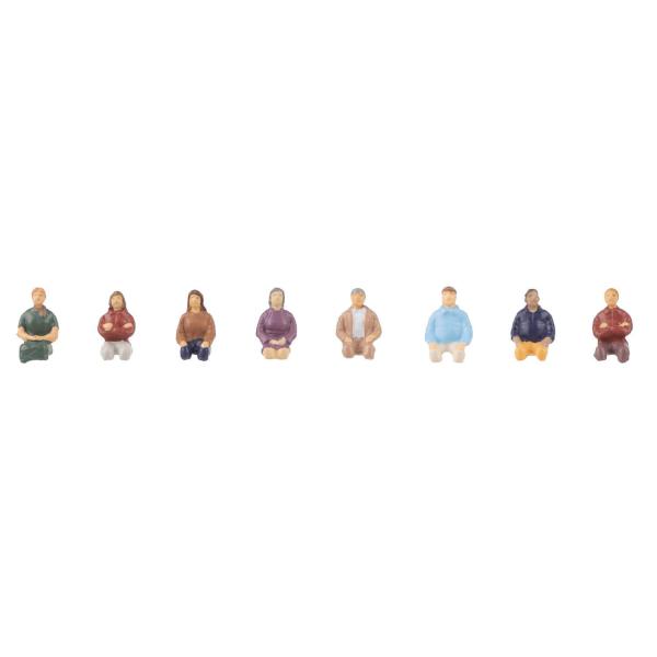 Modélisme HO : Figurines : Personnes assises, sans jambes - Faller-F151685