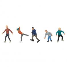 Figurines : Patineurs sur glace