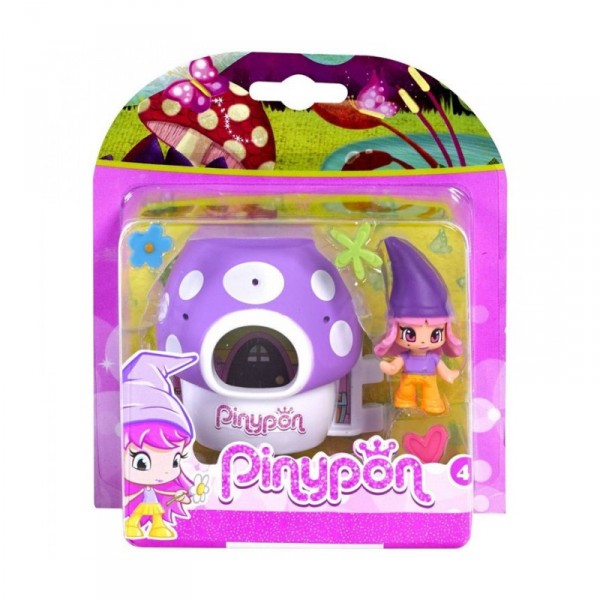 Coffret Pinypon : Maison violette et Elfe - Famosa-700012734-20851