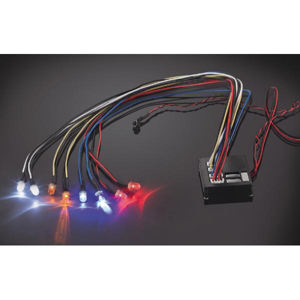 Kit LED multi-fonctions 12 LEDs Fastrax - FAST197-1