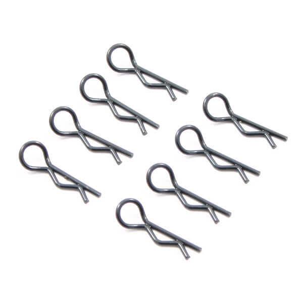 Noir Small Body Clips(8)  - FAST212BK