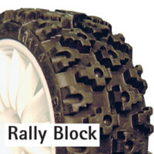 Rally Block Tyre Set (4) W/Foam Inserts - FAST372