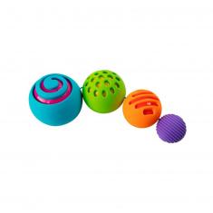 Textured interlocking balls: Oombeeball