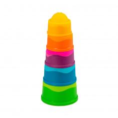 Stacking toy: Dimpl Stack