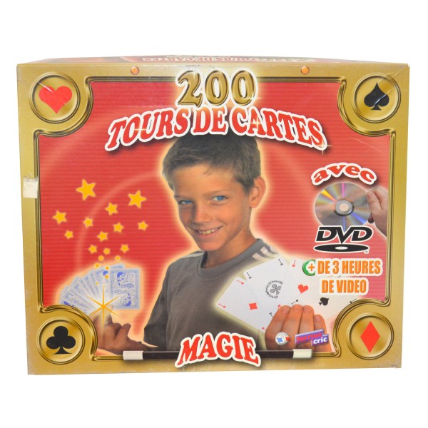 Mallette de magie : 200 tours de cartes - Ferriot-2450