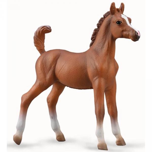 Figura de caballo (M): Potro árabe marrón - Collecta-COL88992