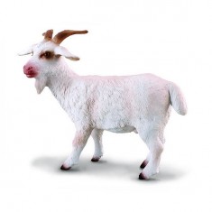 Figura de cabra blanca