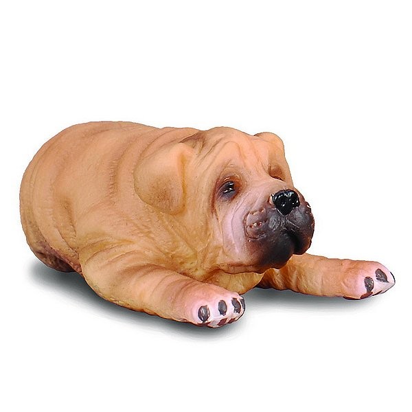 Figura de perro: Bebé Sharpei - Collecta-COL88194