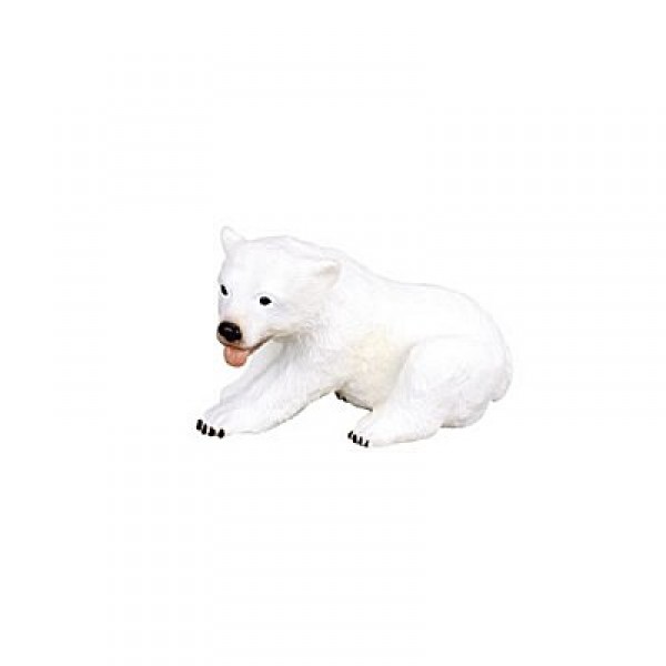 Oso - Cachorro de oso blanco sentado - Collecta-COL88216