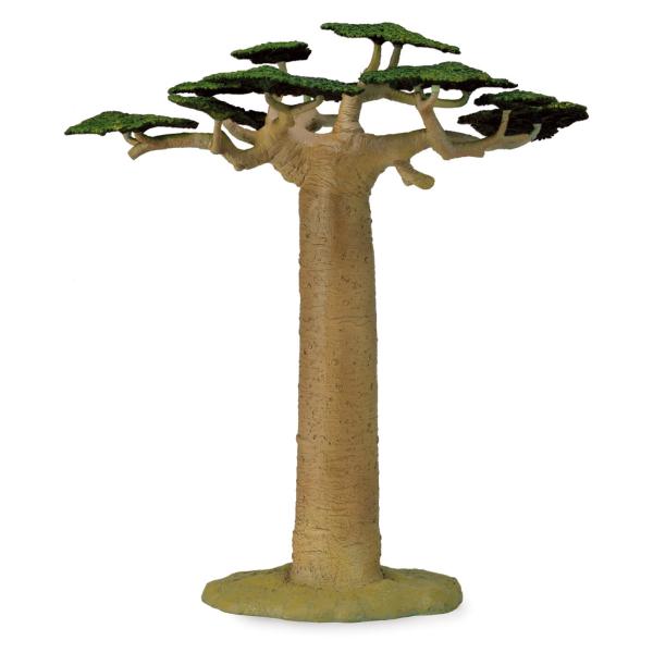 Decoración de animales salvajes: árbol baobab - Collecta-COL89795