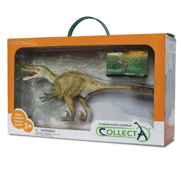 Figura Prehistoria: Velociraptor DELUXE - Collecta-COL89207