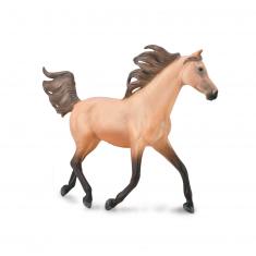 Figura de caballo de lujo: Semental árabe Dunskin