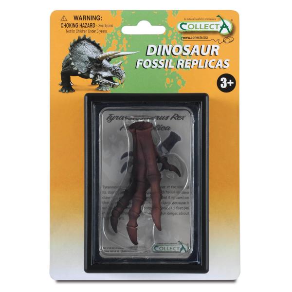 Caja Prehistórica: Réplica de pie de T-Rex - Collecta-COL89284