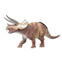 Figura de dinosaurio: Triceratops Horridus con mandíbula móvil