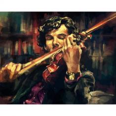 Paint by numbers Violinist - without frame