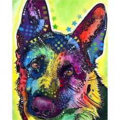 Paint by numbers Star Dog - without frame