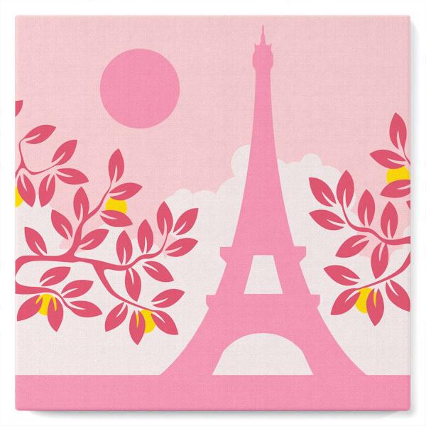 Mini peinture au numéro : Paris au Soleil  - toile tendue sur chassis - FiguredArt-SFA004-Y