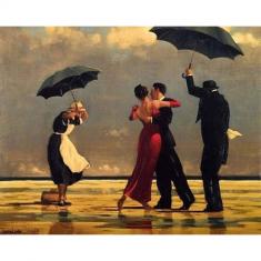 Paint by numbers Dancers retro on the Beach - without frame