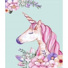 Paint by numbers Pink Unicorn - without frame