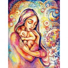 Paint by numbers His mother's Arms - without frame