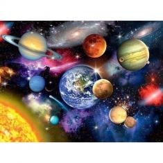 Diamond Painting Planets from the sky - without frame