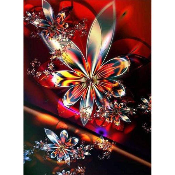 Broderie diamant : Fractal - sans chassis en bois - FiguredArt-DP-1178