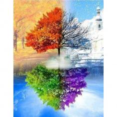 Diamond Painting The 4 seasons - without frame