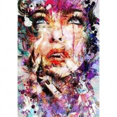 Diamond Painting Face of Women's Design - without frame