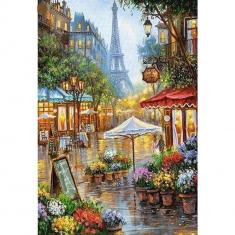 Diamond Painting Shop Florist in Paris - without frame