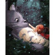 Paint by numbers Mouse and Little Girl - without frame