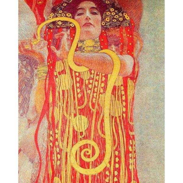 Peinture au numéro : Gustav Klimt - Femme Serpent  - sans châssis en bois - FiguredArt-PN3286